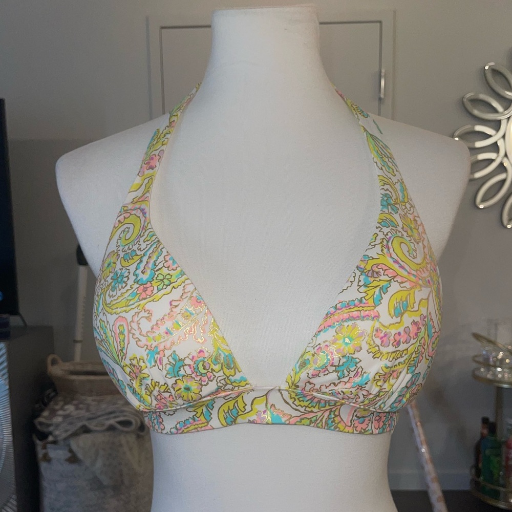Victorias Secret bikini triangle push-up swimsuit top size M